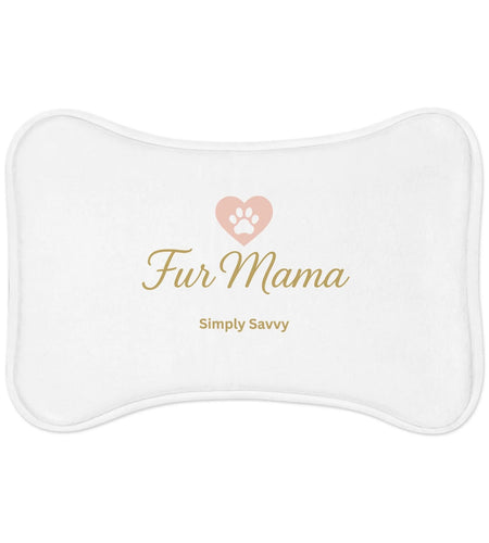 Fur Mama Paw Heart Non Slip Feeding Mat for Pets
Pet food mat with heart paw design for cats and dogs