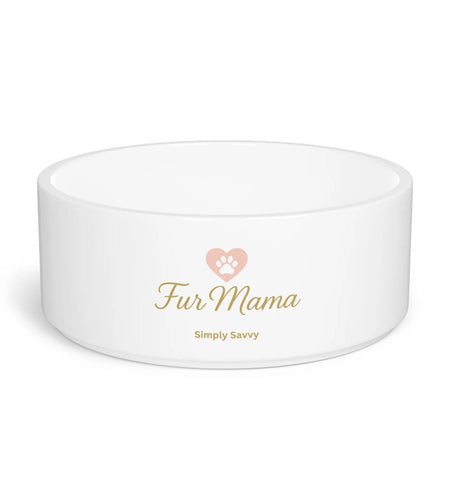 Fur Mama ceramic pet bowl with heart paw design for dogs and cats
Weighted ceramic pet bowl for pet moms with paw print design
Dog and cat food bowl with Fur Mama text and heart paw graphic
Ceramic pet water bowl with non-tip design
Stylish pet bowl for fur mama dog and cat lovers