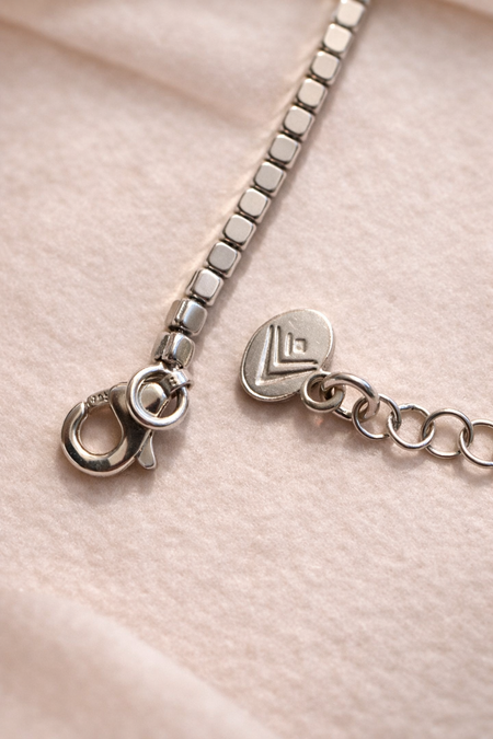 Retired Silpada Sterling Silver Cube Bead Bracelet – Retired Design