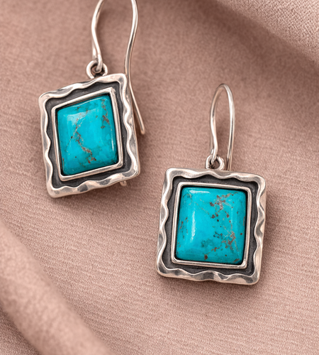 Pre-Owned Silpada Sterling Silver & Turquoise Earrings