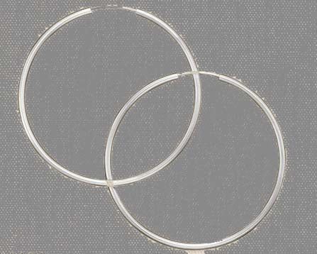 Pre-Owned Silpada Sterling Silver Hoop Earrings