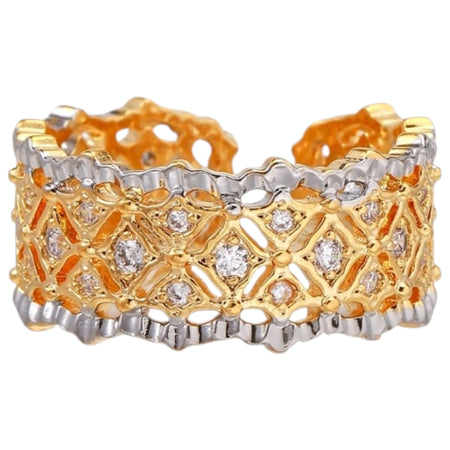 Simply Savvy Lattice Luxe Ring