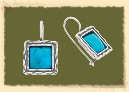 Pre-Owned Silpada Sterling Silver & Turquoise Earrings