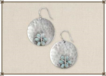 Pre-Owned Silpada Sterling Silver & Quartzite Earrings