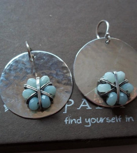 Pre-Owned Silpada Sterling Silver & Quartzite Earrings