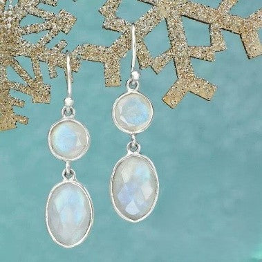 Pre-Owned Silpada OVER THE MOON Earrings