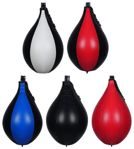 Boxing Speed Ball Hanging Punching Bag PU Leather Boxing Reflex Ball Stress Relief Boxing Striking Bag Boxing Equipment
