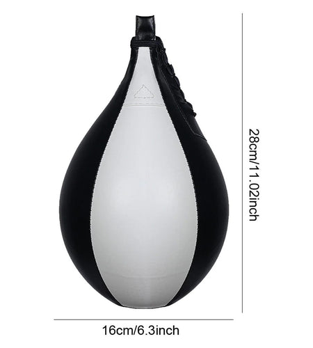 Boxing Speed Ball Hanging Punching Bag PU Leather Boxing Reflex Ball Stress Relief Boxing Striking Bag Boxing Equipment