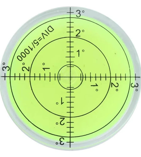 PrecisionPro 60MM PMMA Bubble Level – Accurate Surface Measurement Tool for Perfect Alignment