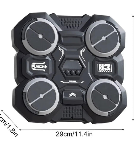 Music Boxing Machine Bluetooth-Compatible Music Boxing Machine Children'S Music Boxing Machine Smart Boxing Machine Wall Mounted