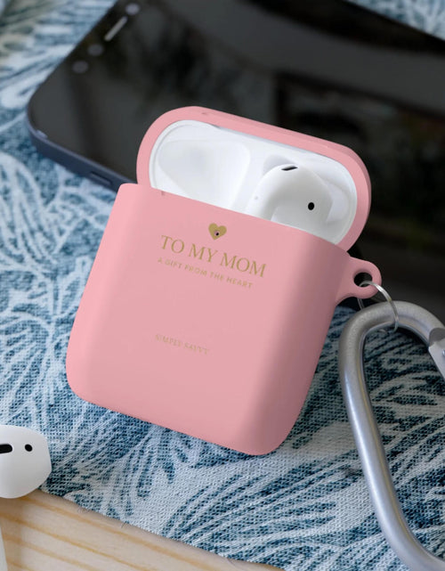 Load image into Gallery viewer, AirPods case with ‘To My Mom’ gold heart design, perfect gift cover

Gold heart AirPods case for mom, protective and stylish gift cover

Protective AirPods cover with ‘To My Mom’ gold heart lettering

Gift-ready AirPods case with gold heart design for mom
