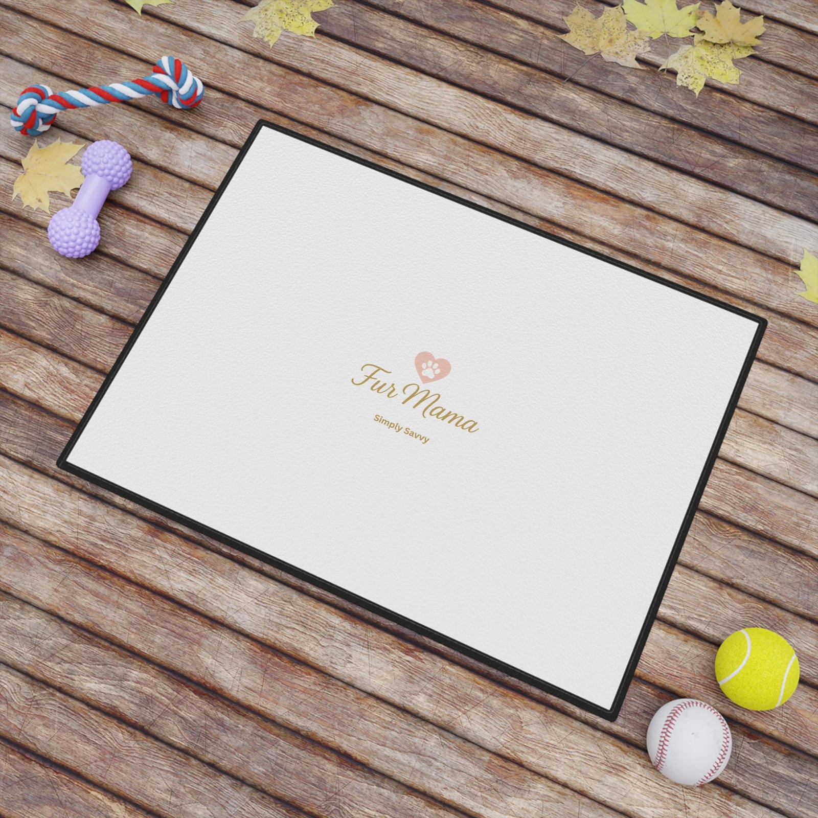 Fur Mama pet mat, 18x24 non-slip feeding mat for dogs and cats

Pet feeding mat with Fur Mama design placed under food bowls

Non-slip entry mat for dog and cat lovers with Fur Mama text

Soft, durable pet mat for feeding stations and entryways

Fur Mama-themed pet mat displayed with dog bowl and water bowl

Absorbent non-slip pet mat for dog and cat home décor