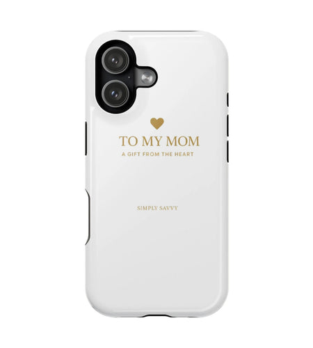 To My Mom impact-resistant phone case with ‘A Gift From The Heart’ protective cover

Mother’s Day phone case with heartfelt ‘A Gift From The Heart’ design

Durable protective phone case for mom with sentimental message

Shockproof phone cover with ‘To My Mom’ inscription for gift giving