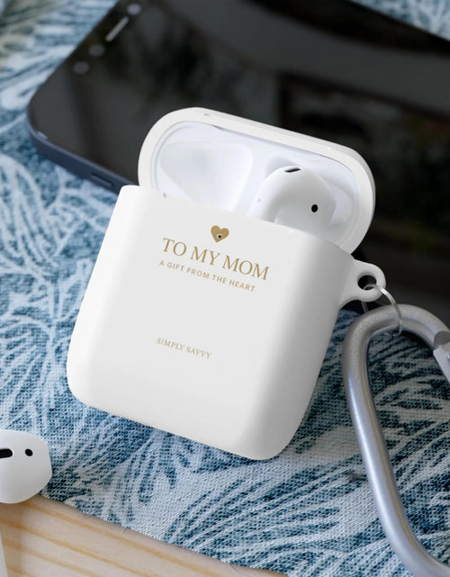Load image into Gallery viewer, AirPods case with ‘To My Mom’ gold heart design, perfect gift cover

Gold heart AirPods case for mom, protective and stylish gift cover

Protective AirPods cover with ‘To My Mom’ gold heart lettering

Gift-ready AirPods case with gold heart design for mom
