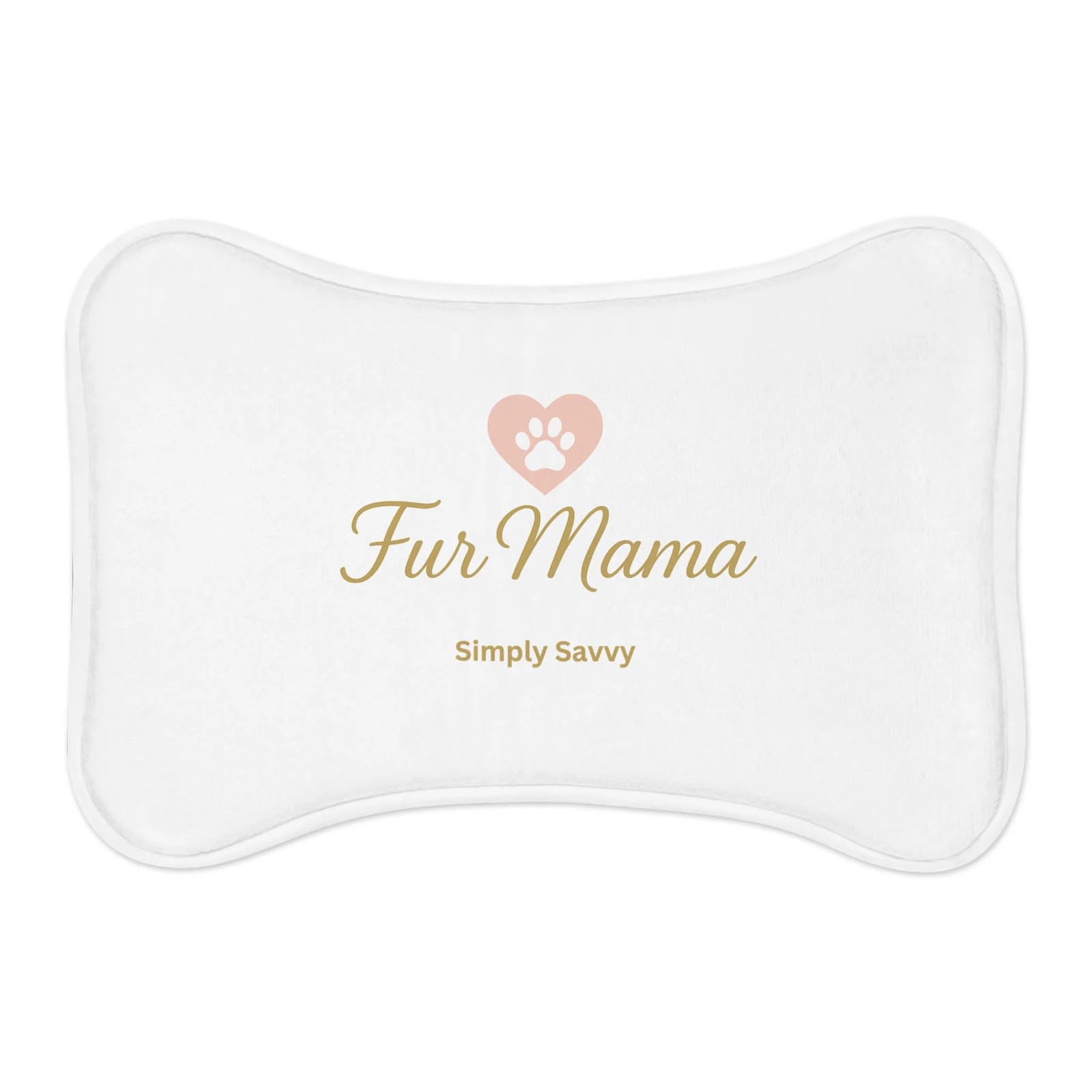 Fur Mama Paw Heart Non Slip Feeding Mat for Pets

Pet food mat with heart paw design for cats and dogs
