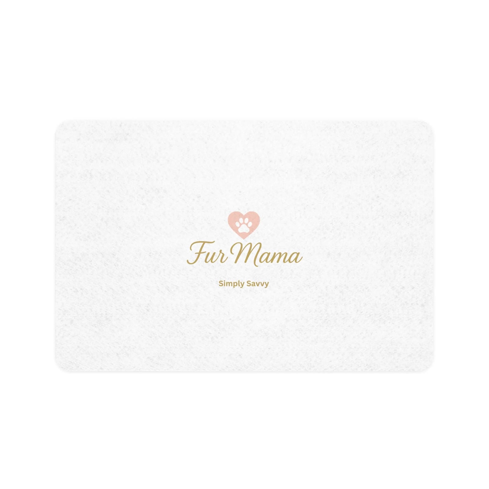 Fur Mama non-slip pet feeding mat 12x18 for dogs and cats

Pet food mat with non-slip rubber backing and Fur Mama print

Absorbent small pet feeding mat for food and water bowls

Dog and cat feeding mat with cute Fur Mama design

Non-slip pet mess mat for small pet bowls