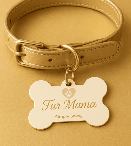 Fur Mama bone-shaped pet tag personalized with paw heart design for dogs

Custom dog ID tag with paw heart design, Fur Mama bone-shaped tag

Personalized Fur Mama pet tag for dogs with heart-shaped paw engraving

Dog ID tag bone design with paw heart motif, customizable Fur Mama tag