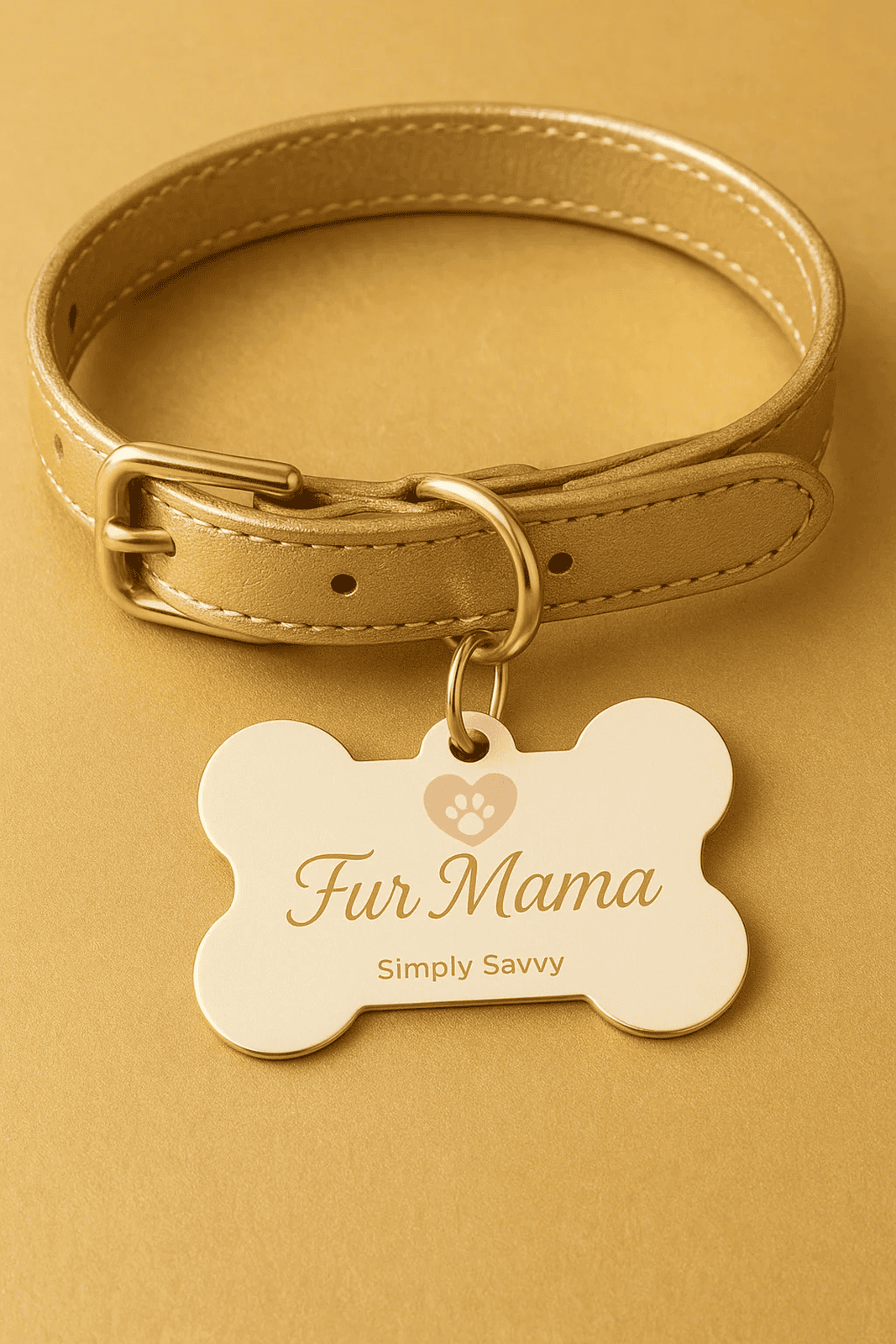 Fur Mama bone-shaped pet tag personalized with paw heart design for dogs

Custom dog ID tag with paw heart design, Fur Mama bone-shaped tag

Personalized Fur Mama pet tag for dogs with heart-shaped paw engraving

Dog ID tag bone design with paw heart motif, customizable Fur Mama tag