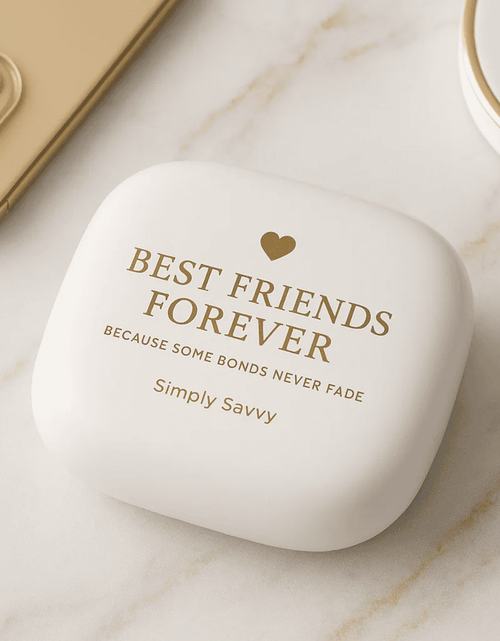 Load image into Gallery viewer, AirPods Max case with Best Friends Forever gold script protective shell

BFF AirPods Max protective case with elegant gold lettering

Gold script AirPods Max case for Best Friends Forever design and protection

Durable protective AirPods Max case with Best Friends Forever gold text
