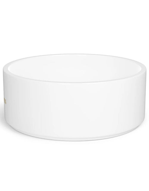 Load image into Gallery viewer, Fur Mama ceramic pet bowl with heart paw design for dogs and cats

Weighted ceramic pet bowl for pet moms with paw print design

Dog and cat food bowl with Fur Mama text and heart paw graphic

Ceramic pet water bowl with non-tip design

Stylish pet bowl for fur mama dog and cat lovers
