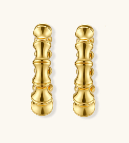 Simply Savvy Bamboo Segment Hoops