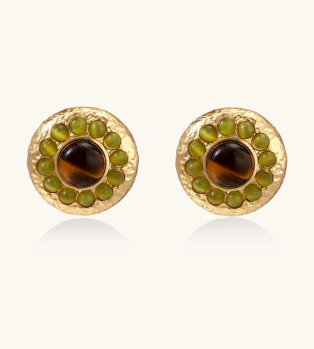 Simply Savvy Golden Hour Halo Studs