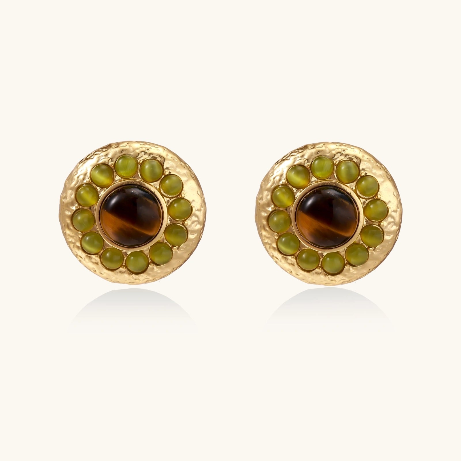 Simply Savvy Golden Hour Halo Studs