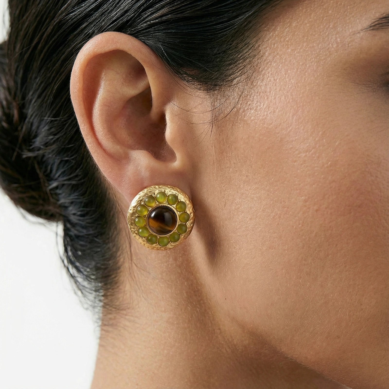 Simply Savvy Golden Hour Halo Studs