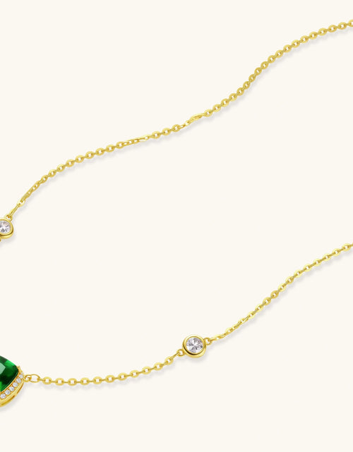 Load image into Gallery viewer, Simply Savvy Emerald Dreams Necklace
