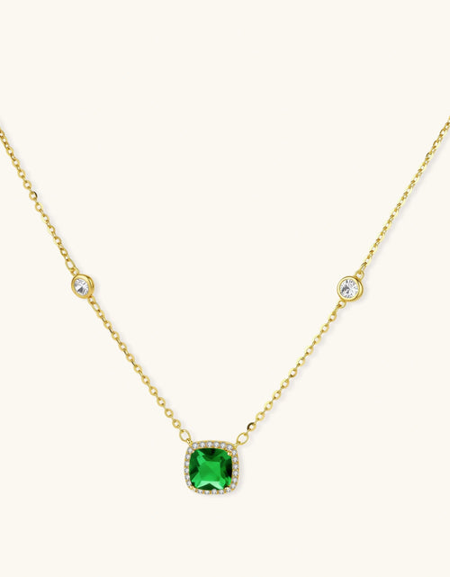Load image into Gallery viewer, Simply Savvy Emerald Dreams Necklace
