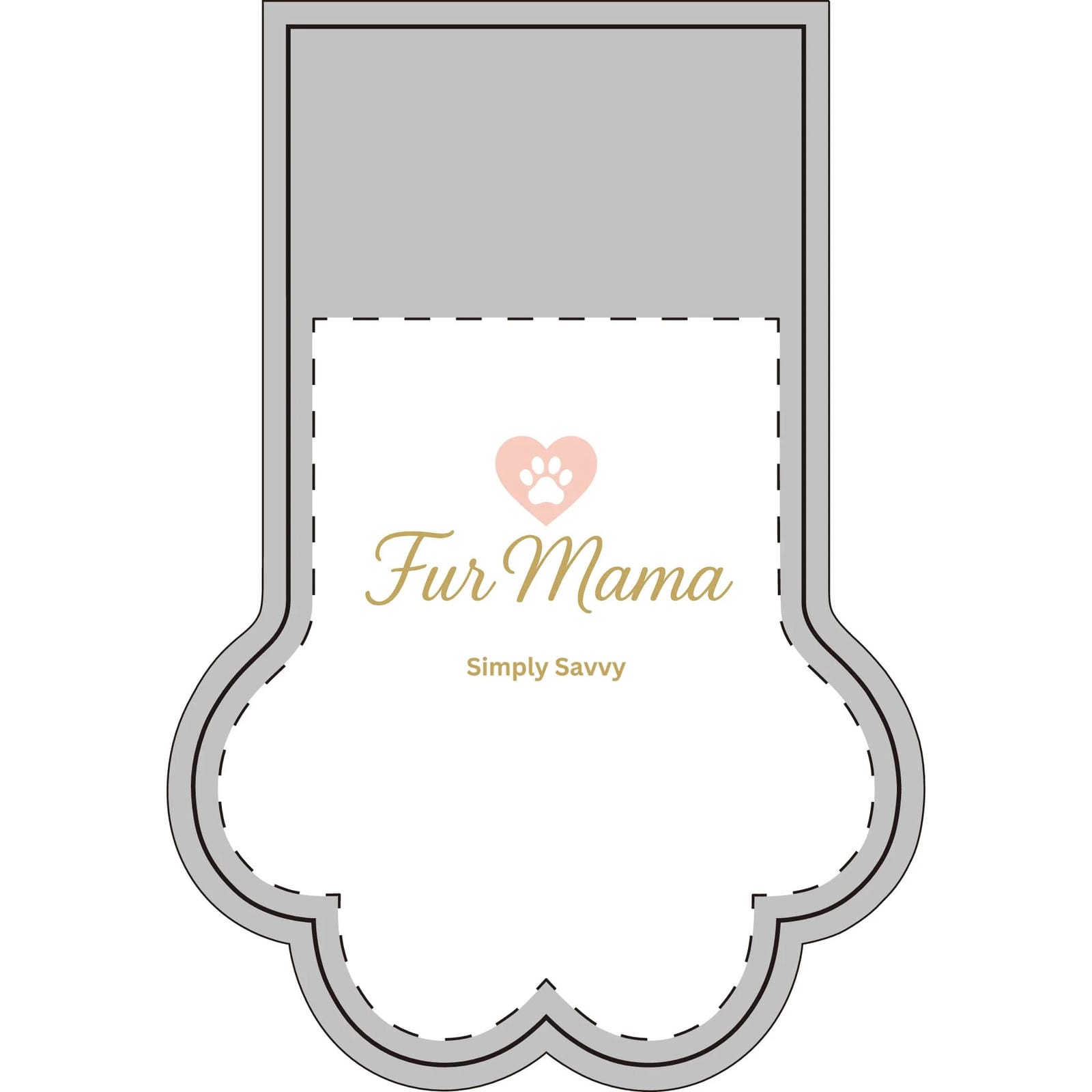 Paw-shaped Christmas stocking with Fur Mama design for pet lovers

Fur Mama dog and cat Christmas stocking hanging as holiday décor

Pet paw Christmas stocking for dog moms and cat moms

Soft paw-shaped holiday stocking filled with pet treats and toys

Fur Mama paw stocking displayed on fireplace for Christmas décor

Cute pet-themed Christmas stocking shaped like a paw