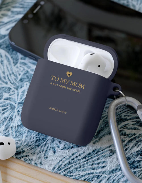 Load image into Gallery viewer, AirPods case with ‘To My Mom’ gold heart design, perfect gift cover

Gold heart AirPods case for mom, protective and stylish gift cover

Protective AirPods cover with ‘To My Mom’ gold heart lettering

Gift-ready AirPods case with gold heart design for mom
