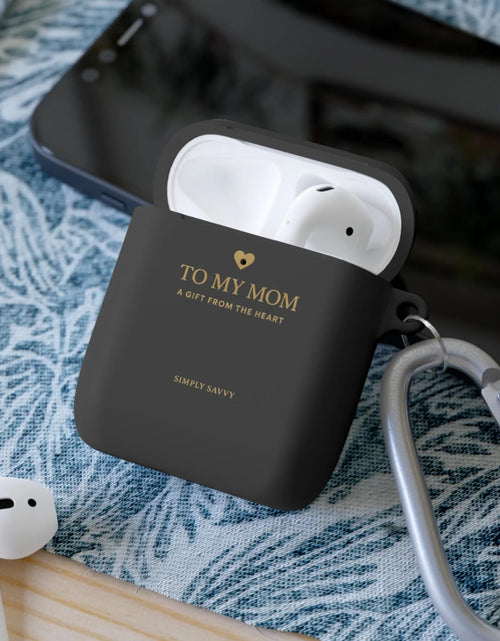 Load image into Gallery viewer, AirPods case with ‘To My Mom’ gold heart design, perfect gift cover

Gold heart AirPods case for mom, protective and stylish gift cover

Protective AirPods cover with ‘To My Mom’ gold heart lettering

Gift-ready AirPods case with gold heart design for mom
