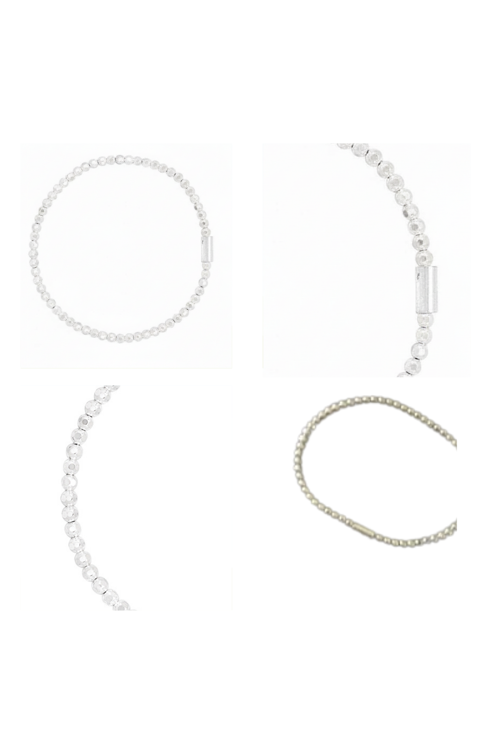 Pre-Owned Silpada Charlotte Stretch Sterling Silver Bracelet - Retired Design