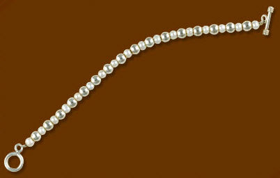 Pre-Owned Silpada Freshwater Pearl Bracelet - Retired Design