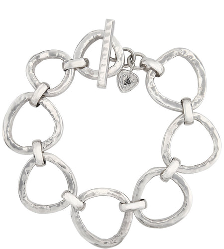 Pre-Owned Silpada RUSH Sterling Silver Bracelet - Retired Design