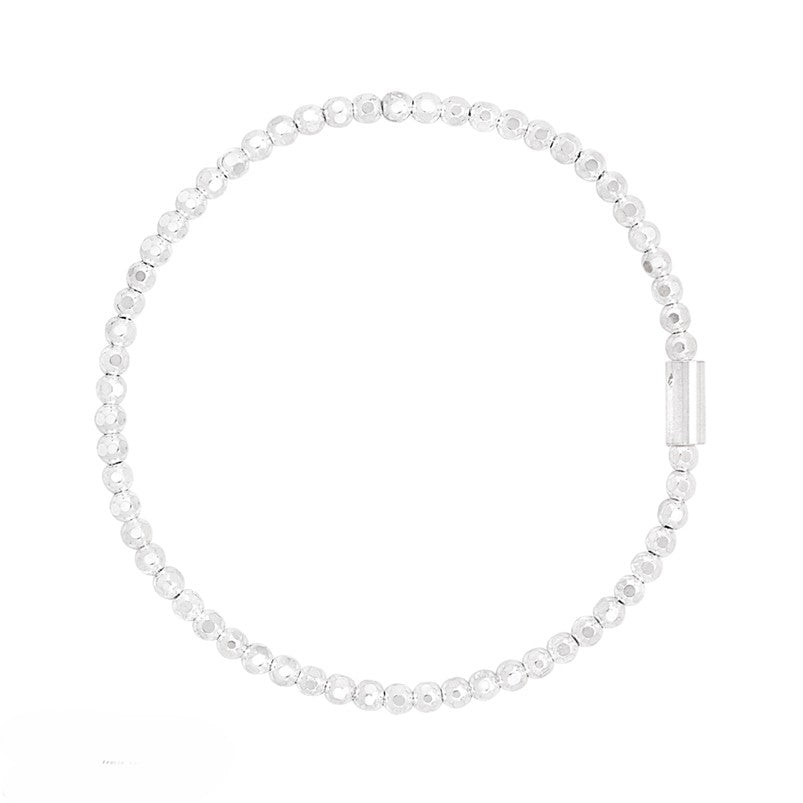 Pre-Owned Silpada Charlotte Stretch Sterling Silver Bracelet - Retired Design