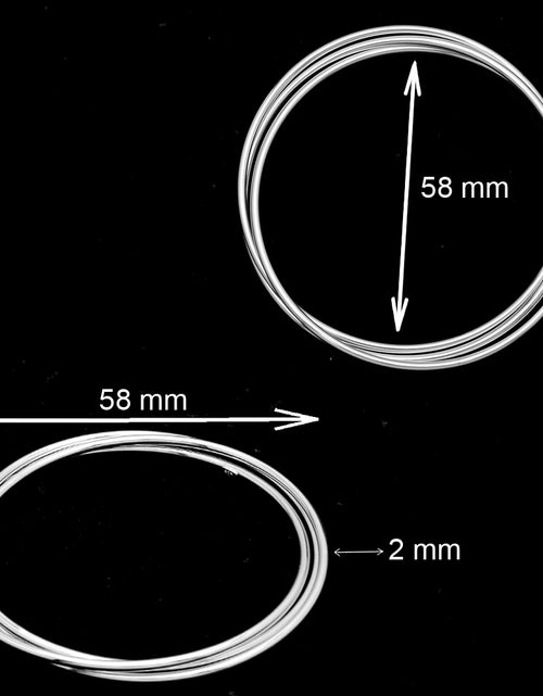 Load image into Gallery viewer, Sterling Silver Triple Intertwined Bangle Bracelet – 925 Silver Minimalist Bracelet
