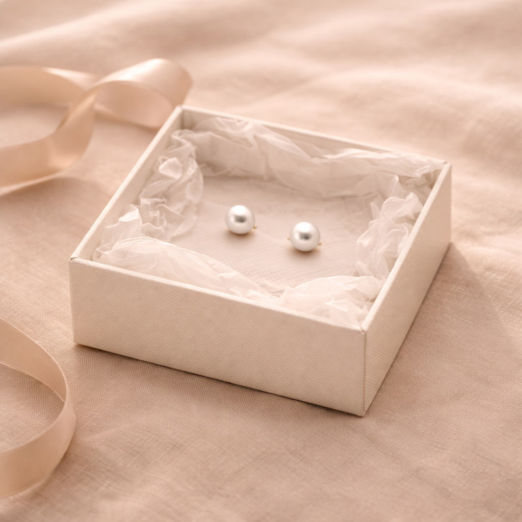925 Sterling Silver “Simply Classic Sterling Ball Stud Earrings”