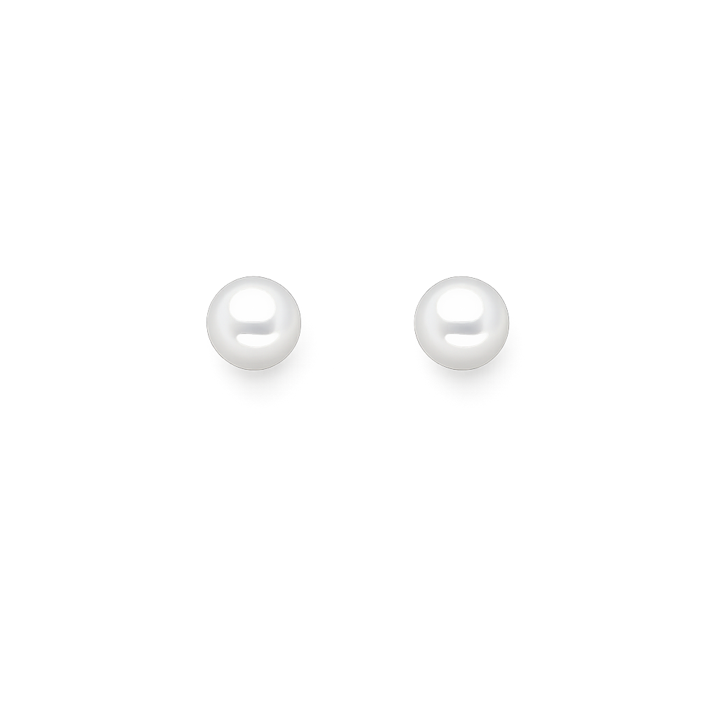 925 Sterling Silver “Simply Classic Sterling Ball Stud Earrings”