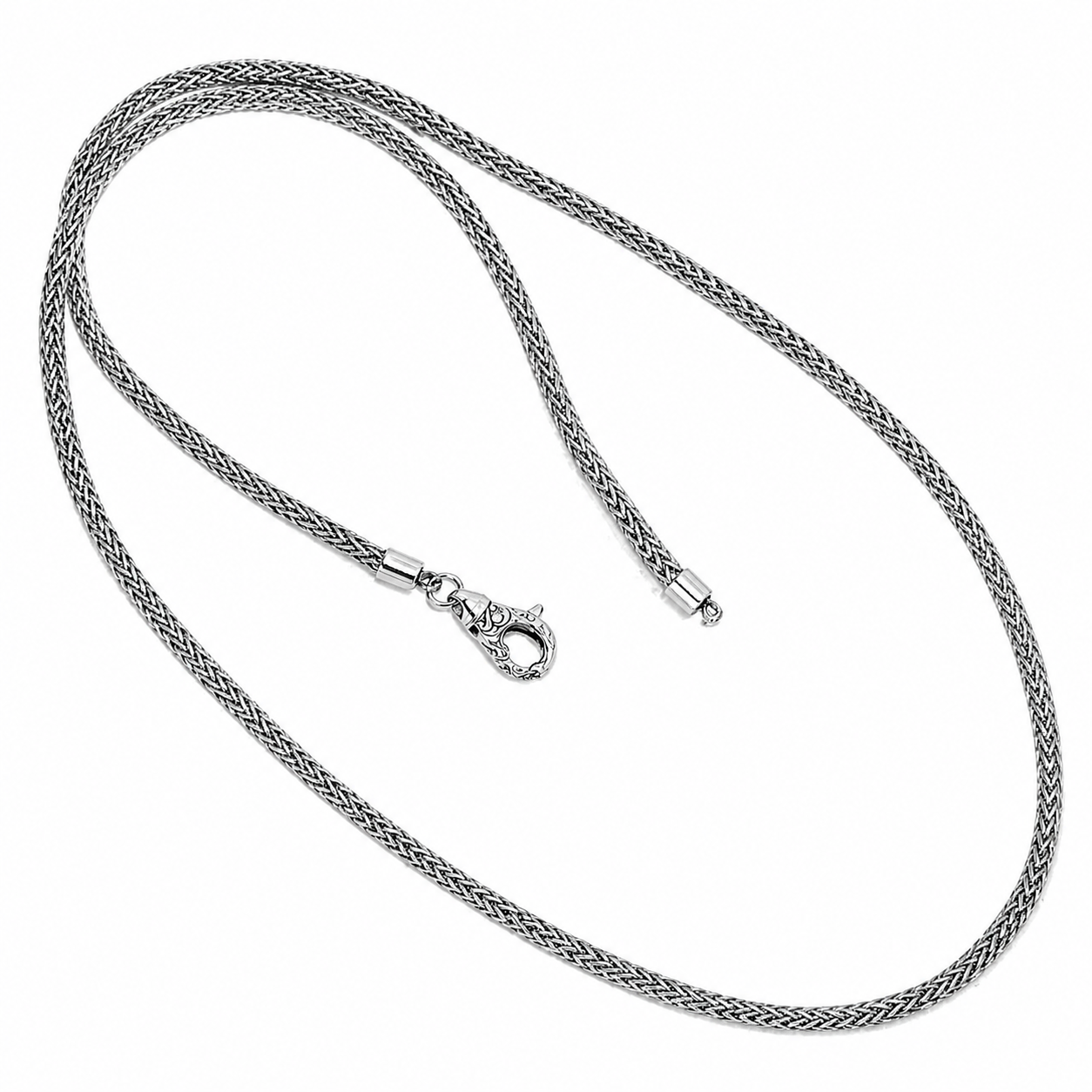 Bali Artisan Sterling Silver Tulang Naga Chain Necklace – Handcrafted 925 Silver – Luxury Bali Chain