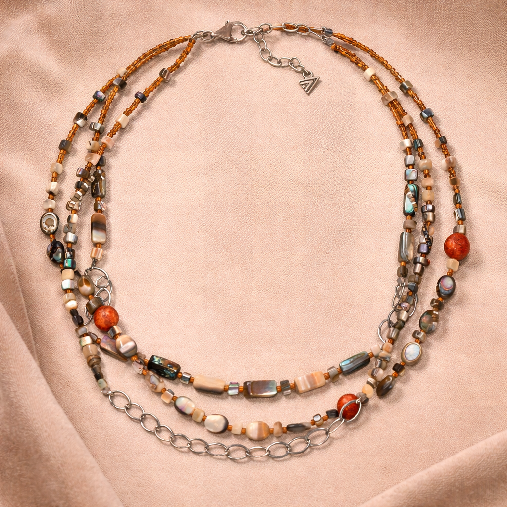 Pre-Owned Silpada "Fiesta Fun" Necklace - Retired Design