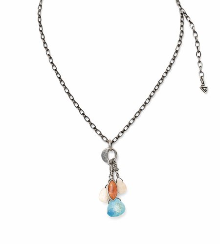 Pre-Owned Silpada Turquoise Pendant Necklace - Retired Design