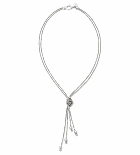 Pre-Owned Silpada's "FORGET ME KNOT" Necklace - Retired Design