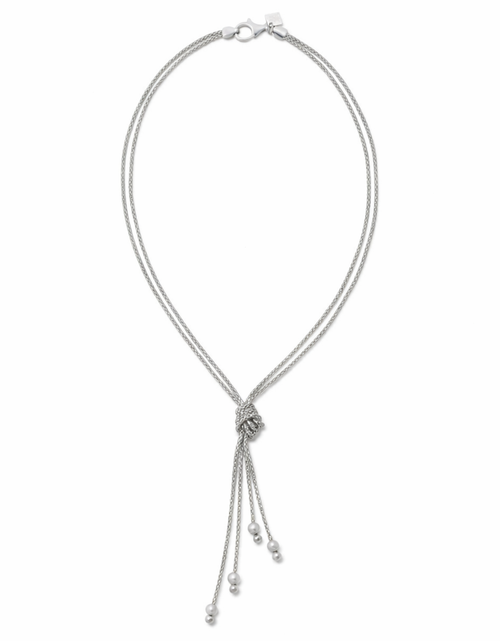 Load image into Gallery viewer, Pre-Owned Silpada's "FORGET ME KNOT" Necklace - Retired Design
