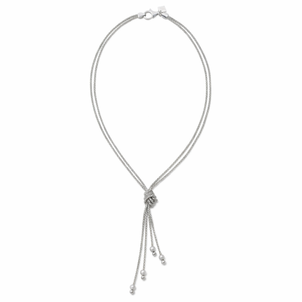 Pre-Owned Silpada's "FORGET ME KNOT" Necklace - Retired Design