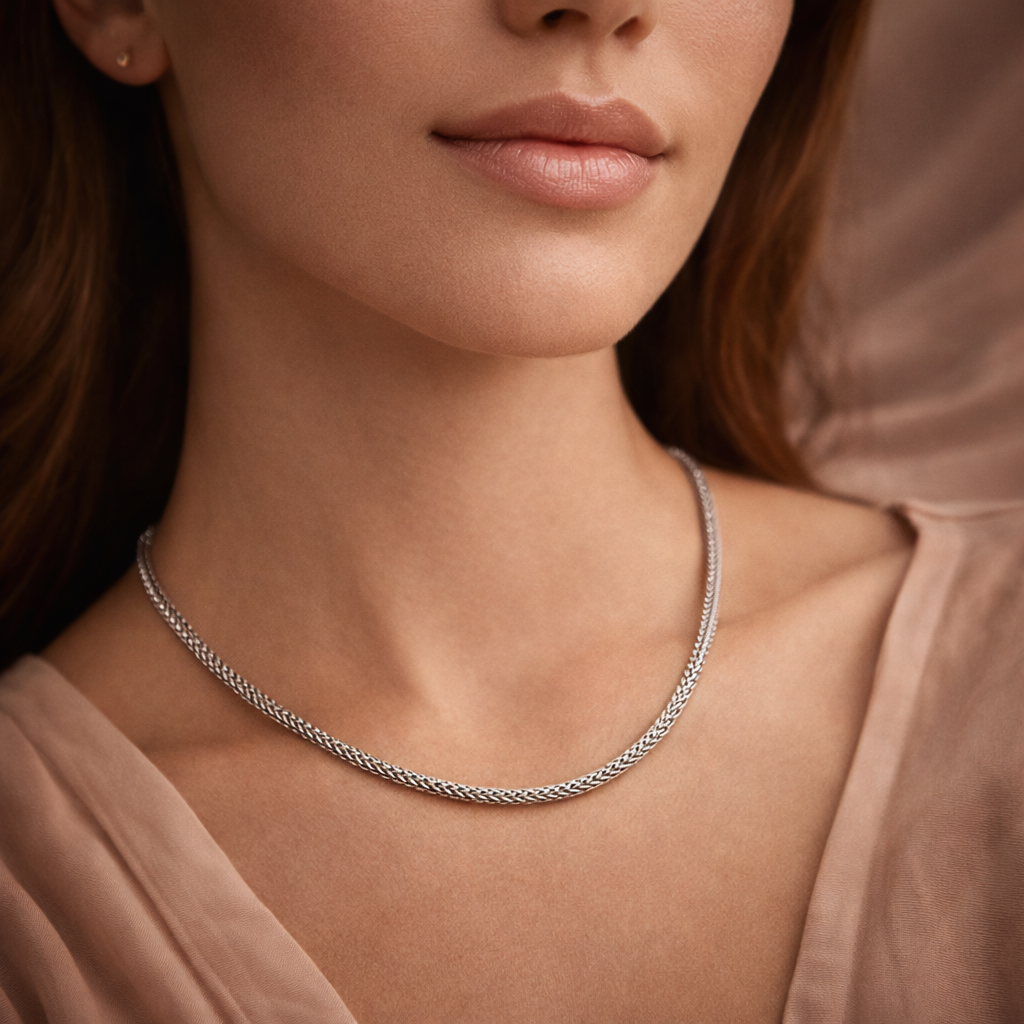 Simply Savvy Bali Artisan Sterling Silver Tulang Naga Chain Necklace – Handcrafted 925 Silver – Luxury Bali Chain