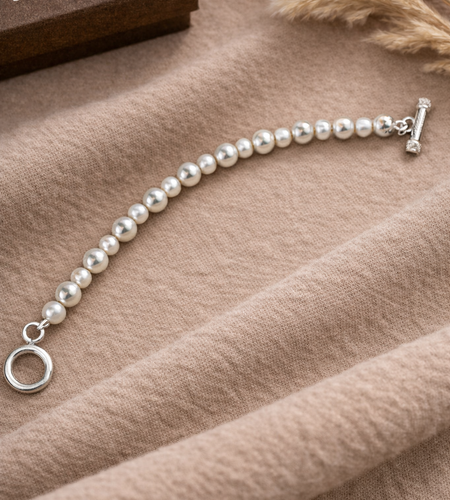 Pre-Owned Silpada Freshwater Pearl Bracelet - Retired Design