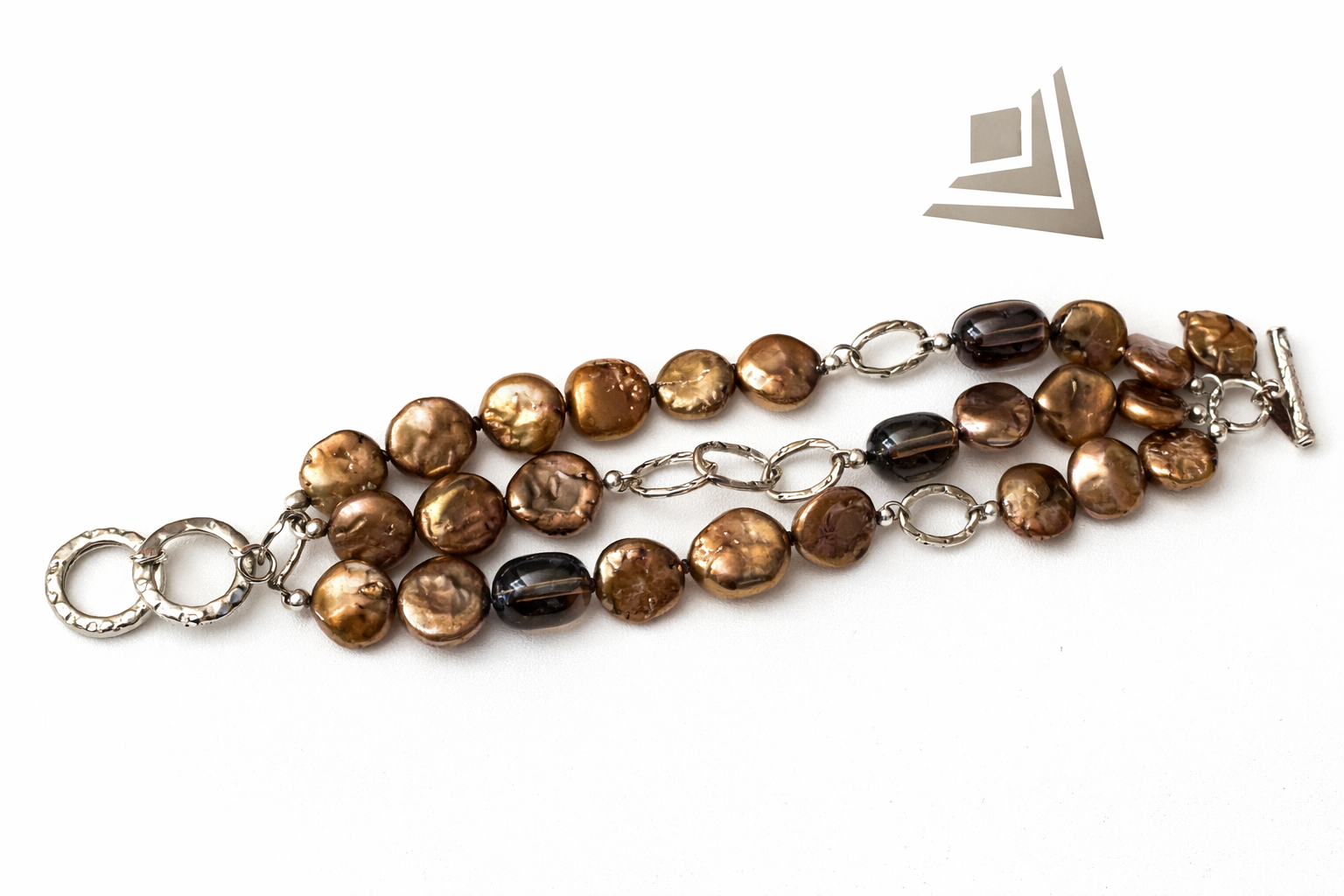 Pre-Owned Silpada Bronze Coin Bracelet - Retired Design