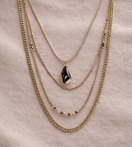 Pre-Owned Silpada's K&R City Girl Necklace - Retired Design